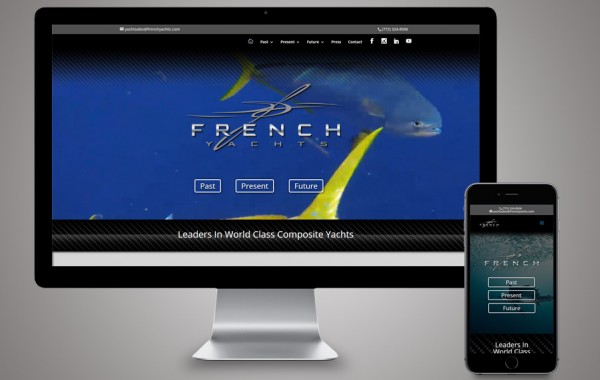 Website Development Stuart, FL - French Yachts