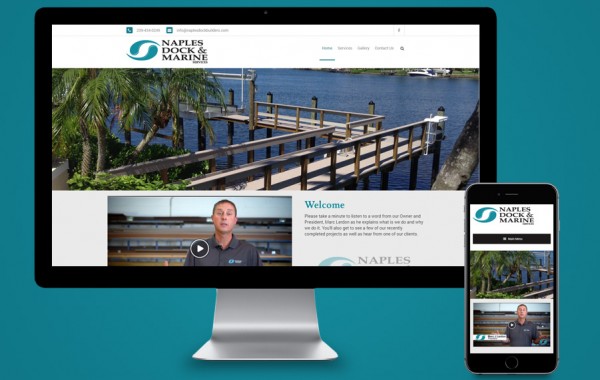 Website Design Naples, FL - Naples Dock & Marine
