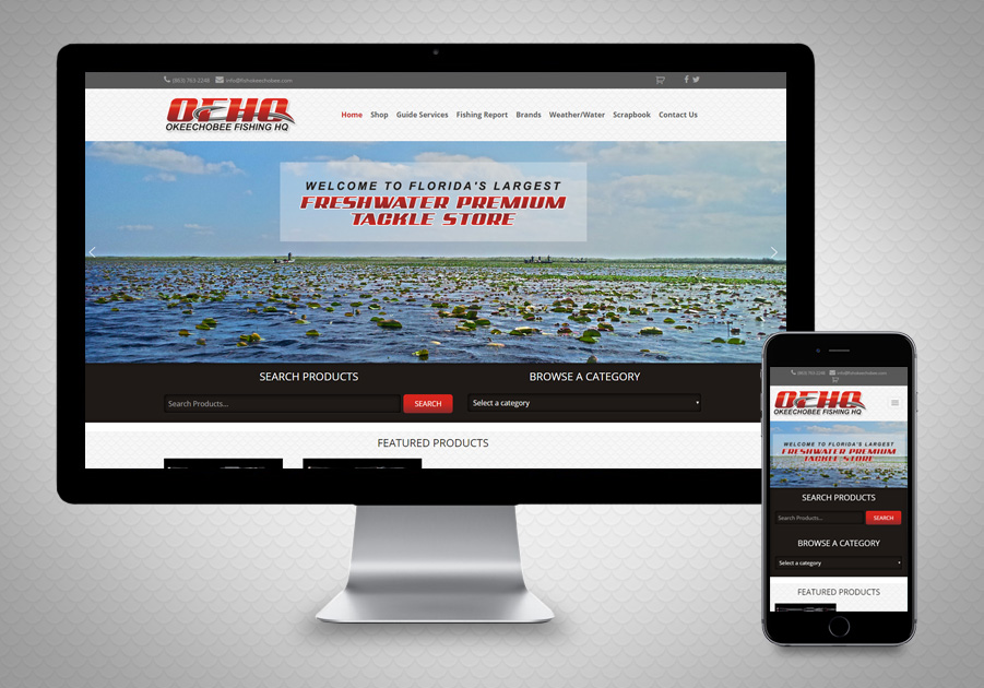 website-design-okeechobee-fishing-hq - JH Design Unlimited