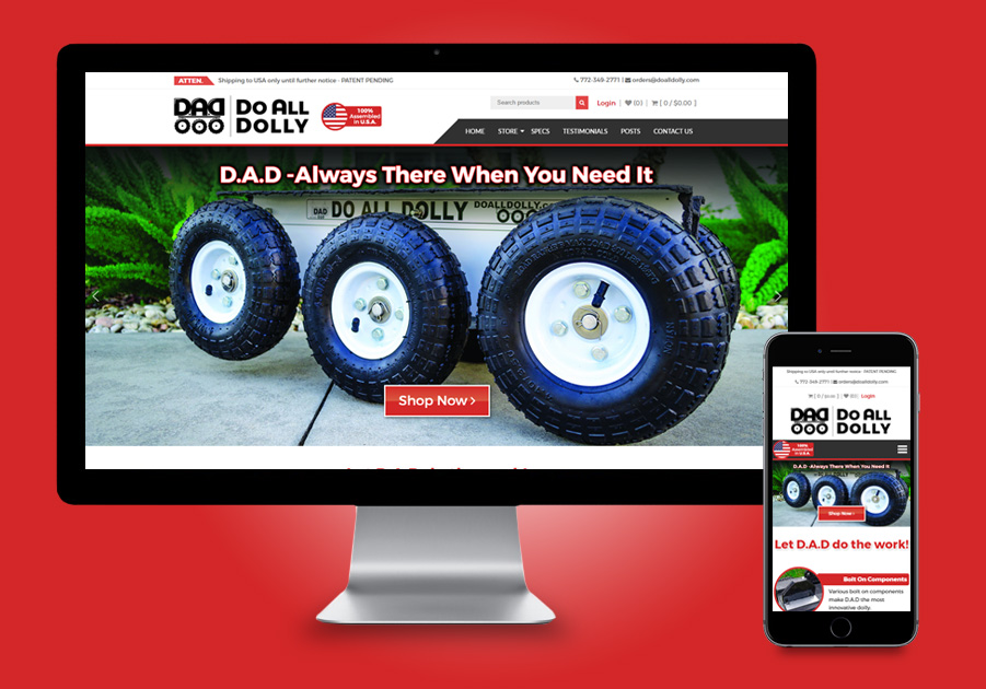 Website Design - Do All Dolly