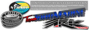 Contour Cut Decals & Carpet Carpet Decals