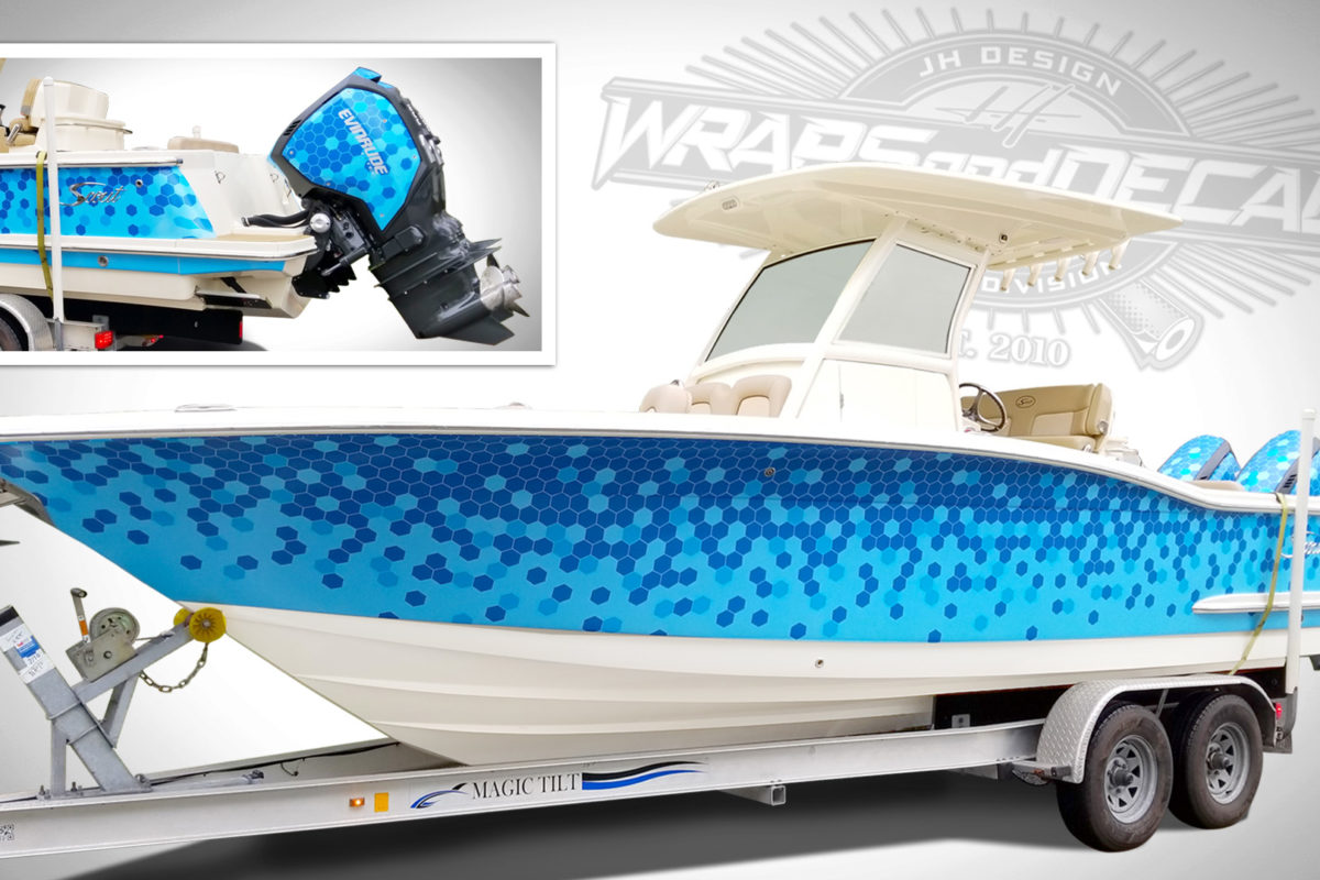 Boat wraps Treasure Coast FL