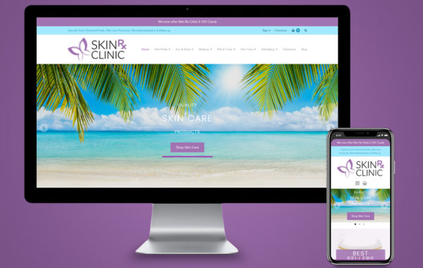 Website Design - SkinRX Clinic