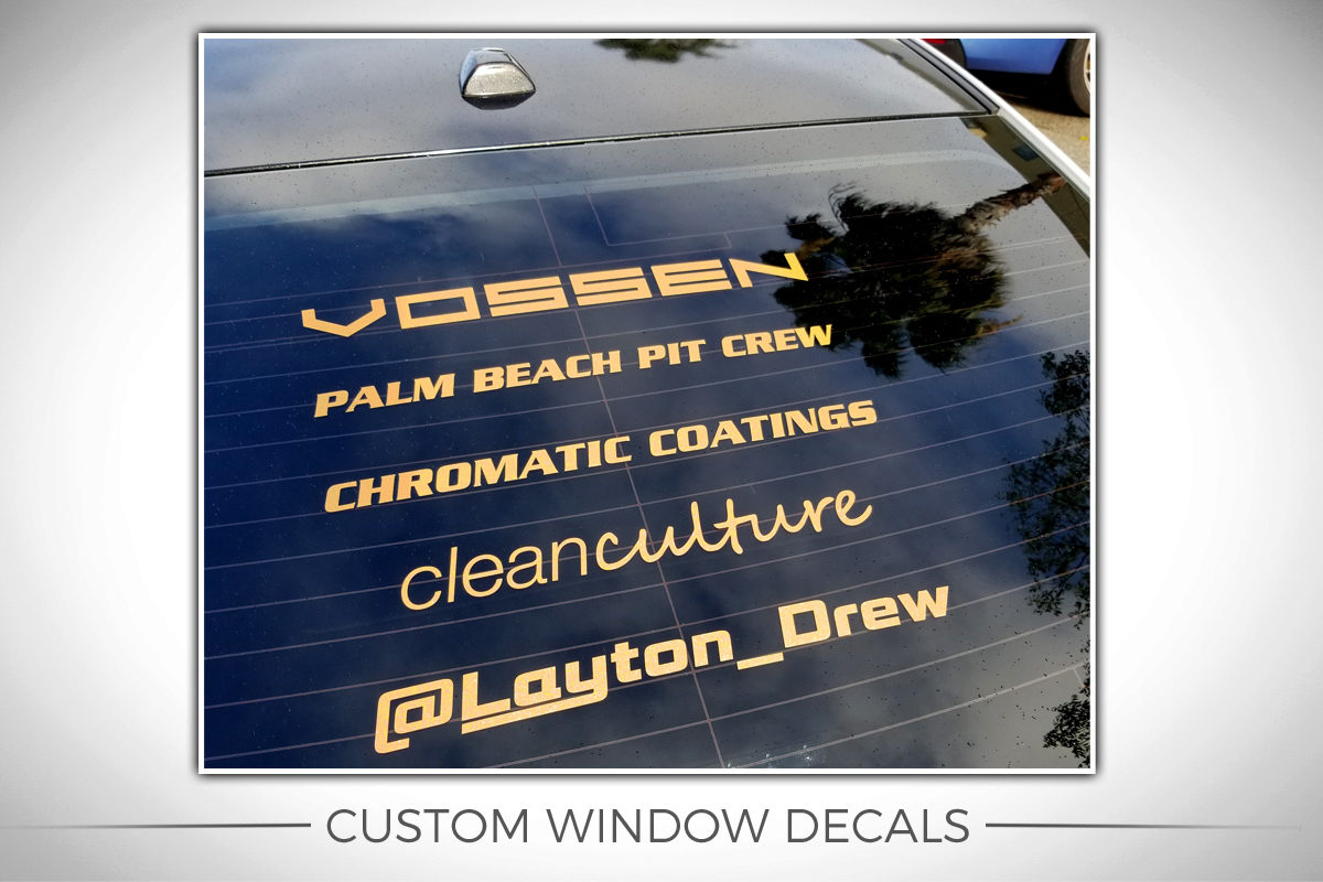 Vinyl Decals Port Saint Lucie