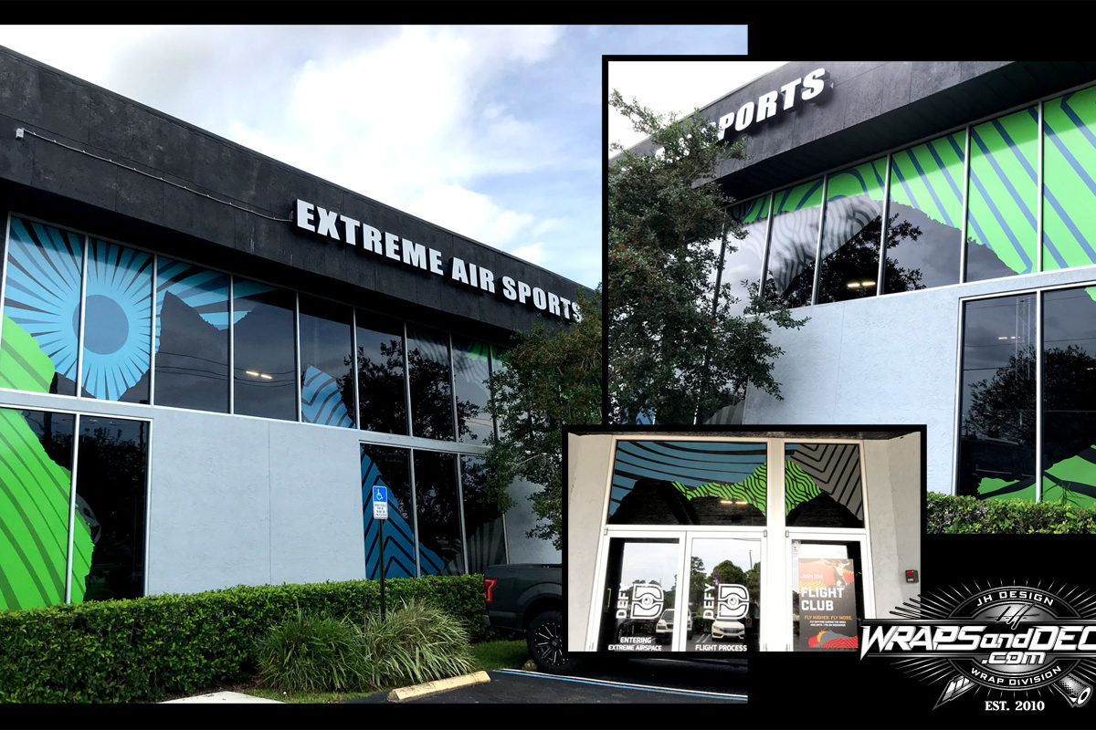 Perforated Vinyl Window Graphics Port Saint Lucie